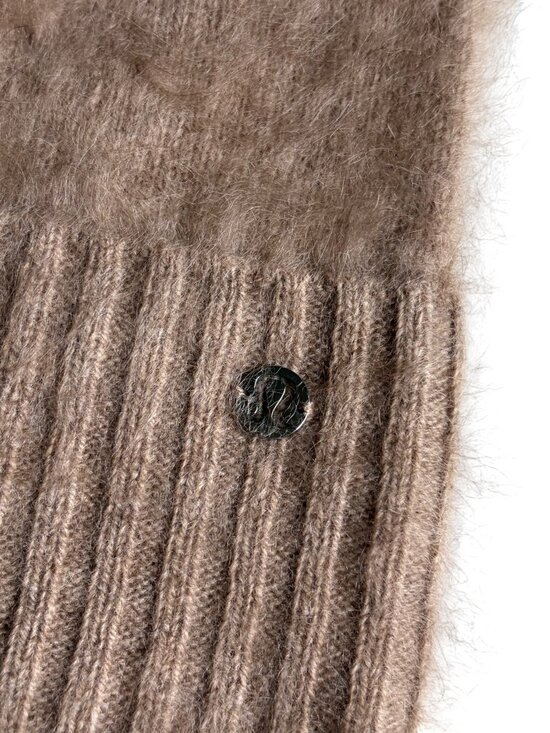 NWT Lululemon Fuzzy Cashmere Beanie (Heathered Nutmeg) - One Size main image 5